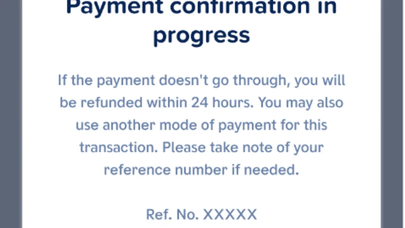 GCash Merchant QR Code Generation and Reference Number Confirmation